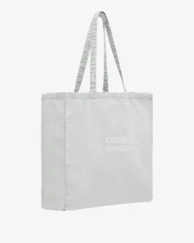 Bolso tote de algodón orgánico – Gris descolorido
