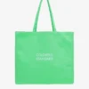 Bolso tote de algodón orgánico - Verde primavera