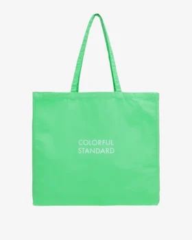 Bolso tote de algodón orgánico - Verde primavera