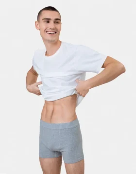 Boxer clásico Organic – Azul Pacífico