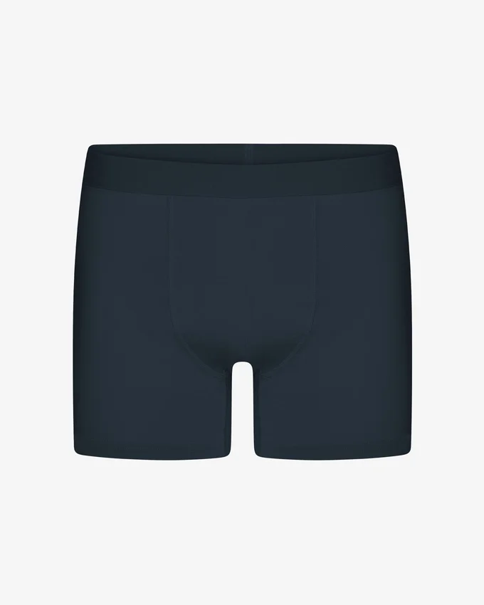 Boxer clásico Organic - Azul petróleo