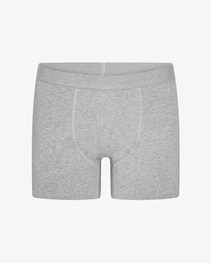 Boxer clásico Organic - Gris jaspeado