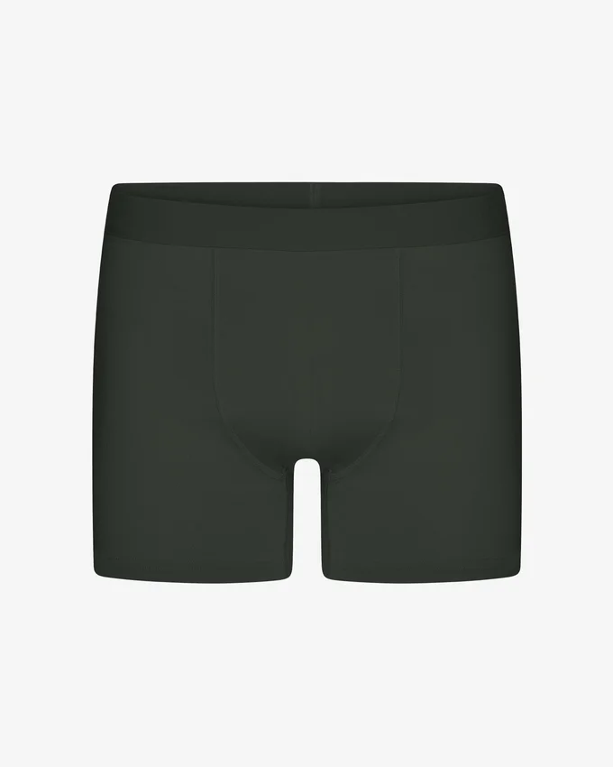 Boxers clásicos de algodón Organic - Verde cazador