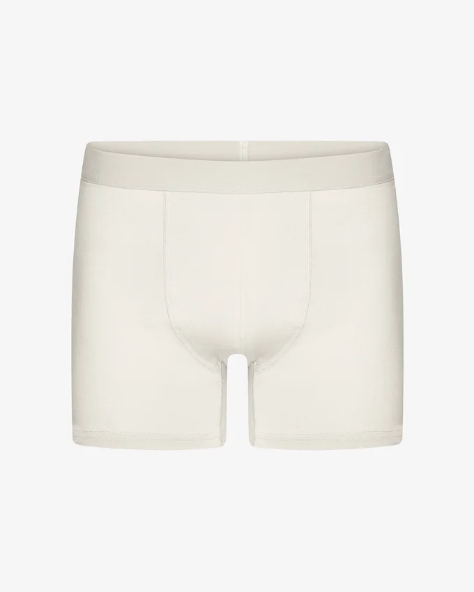 Boxers clásicos Organic - Blanco marfil