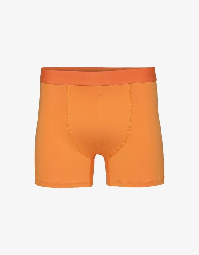 Boxers clásicos Organic - Naranja soleado