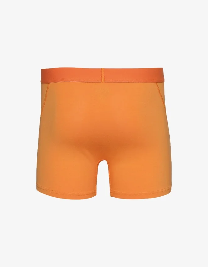 Boxers clásicos Organic - Naranja soleado