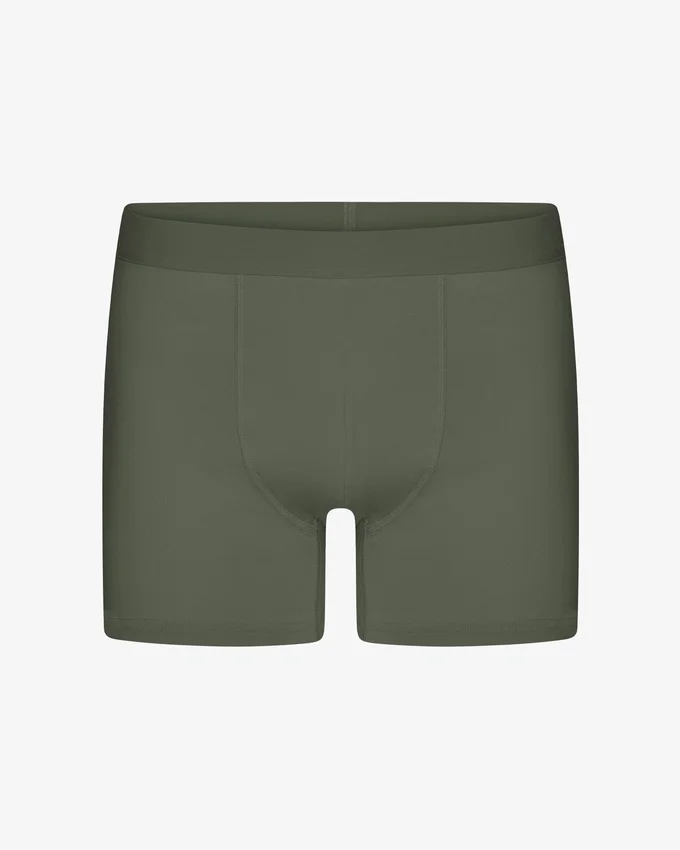 Boxers clásicos Organic - Oliva polvorienta
