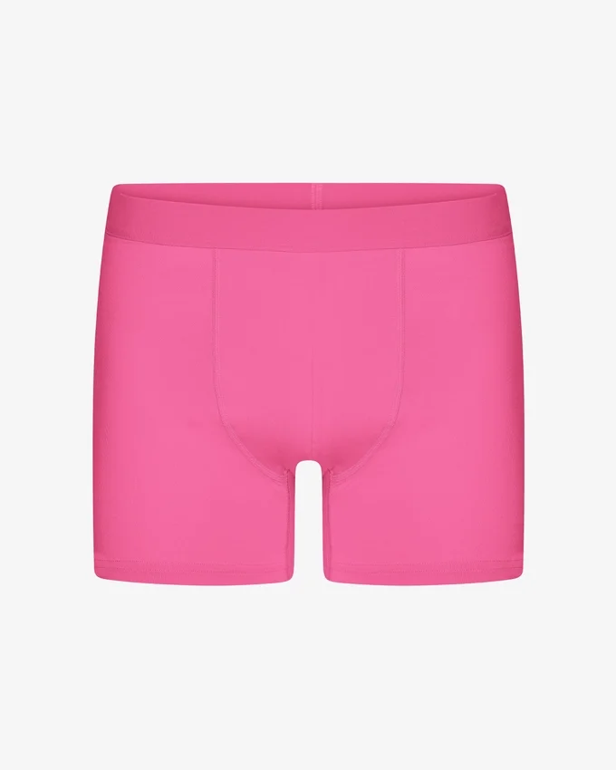 Boxers clásicos Organic - Rosa chicle
