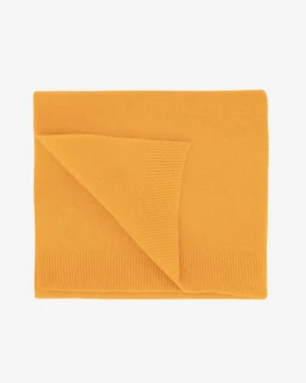Bufanda de lana merino - Amarillo quemado