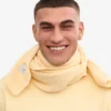 Bufanda de lana merino - Amarillo suave