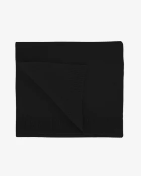 Bufanda de lana merino - Negro intenso