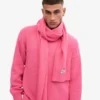 Bufanda de lana merino - Rosa chicle
