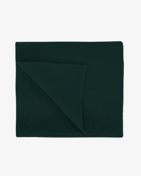 Bufanda de lana merino - Verde esmeralda