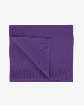 Bufanda de lana merino - Violeta ultra