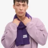 Bufanda de lana merino - Violeta ultra
