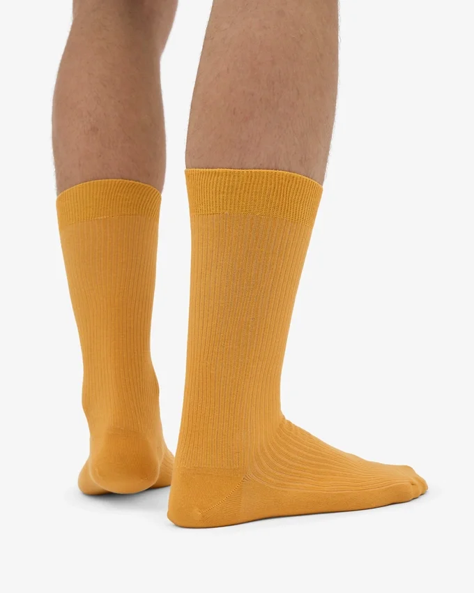 Calcetines Classic Organic - Amarillo quemado