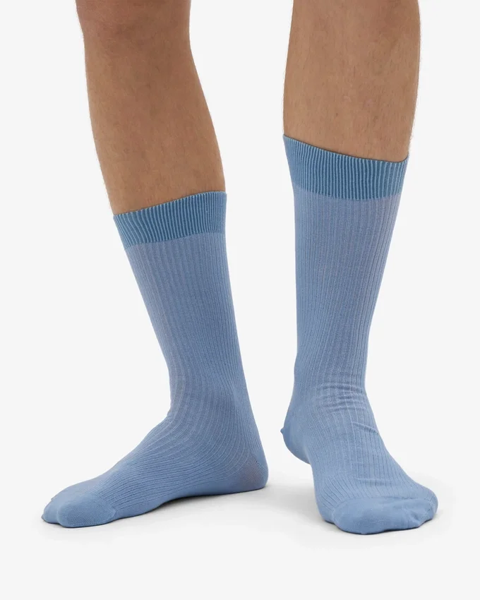 Calcetines Classic Organic - Azul acero