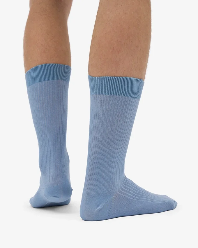 Calcetines Classic Organic - Azul acero