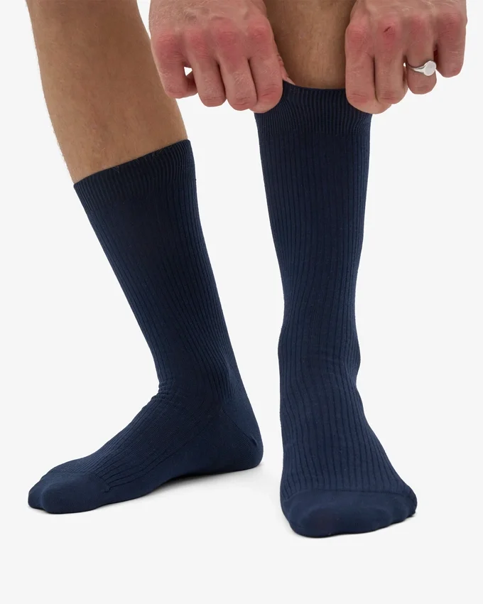 Calcetines Classic Organic - Azul marino