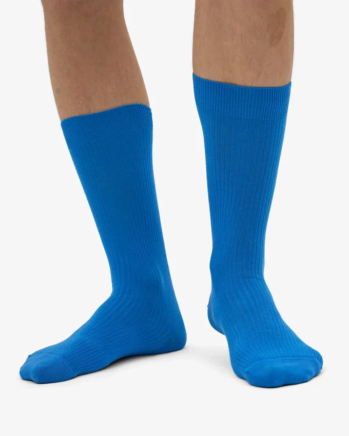 Calcetines Classic Organic - Azul Pacífico