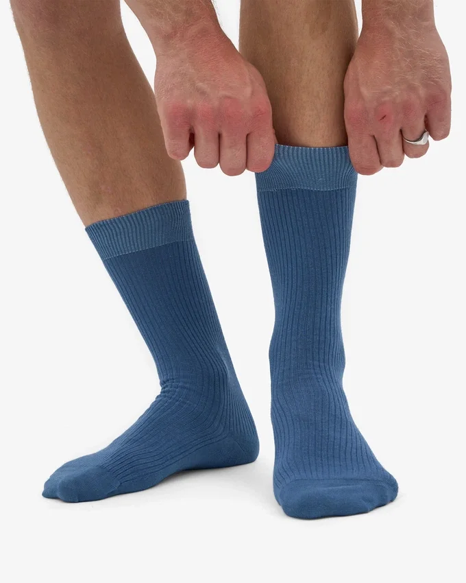 Calcetines Classic Organic - Azul petróleo