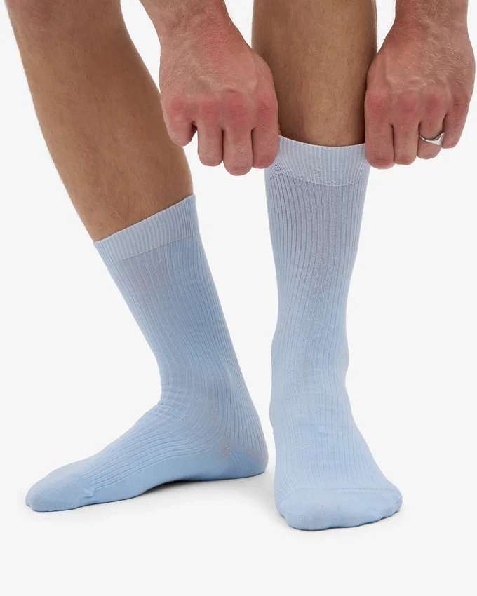 Calcetines Classic Organic - Azul polar