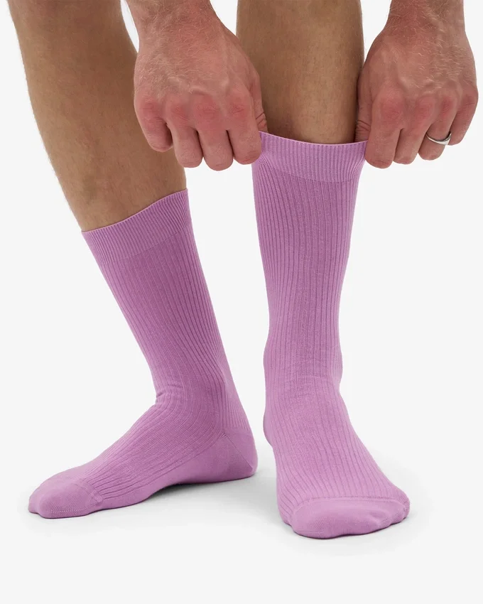 Calcetines Classic Organic de algodón orgánico - Flor de cerezo