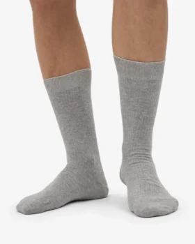 Calcetines Classic Organic – Gris jaspeado