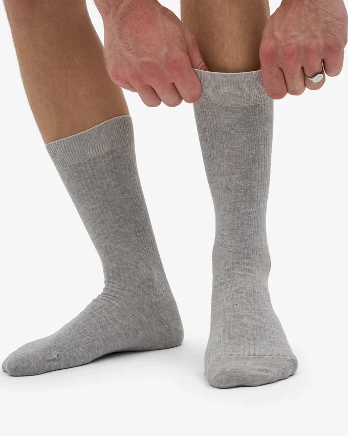 Calcetines Classic Organic - Gris jaspeado
