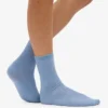 Calcetines Classic Organic para mujer - Azul acero
