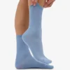 Calcetines Classic Organic para mujer - Azul acero