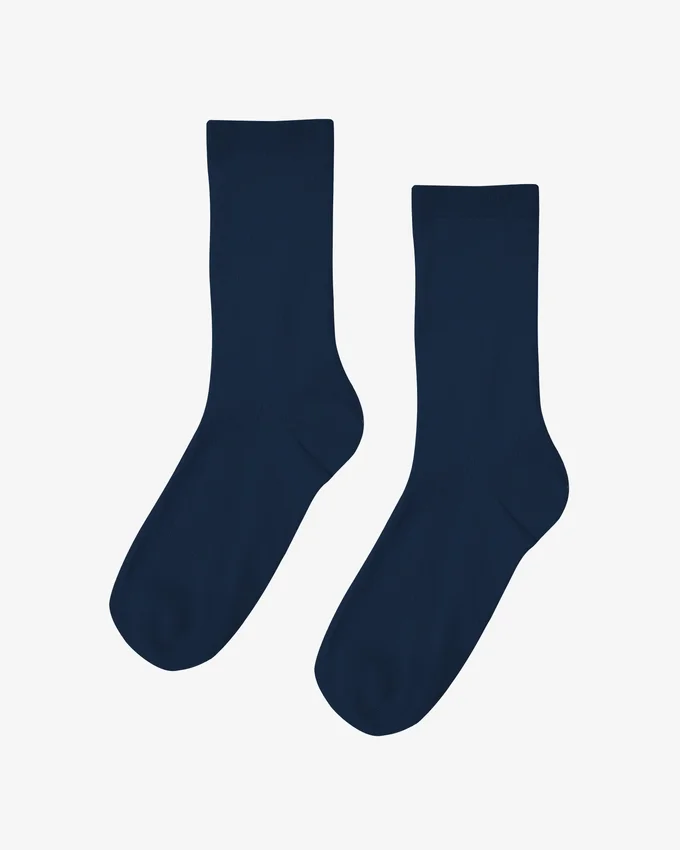 Calcetines Classic Organic para mujer - Azul marino