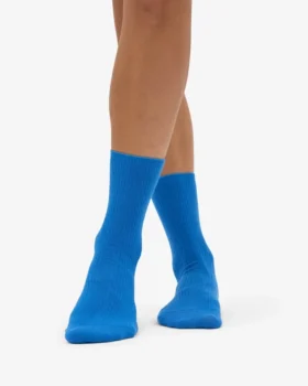 Calcetines Classic Organic para mujer – Azul Pacífico