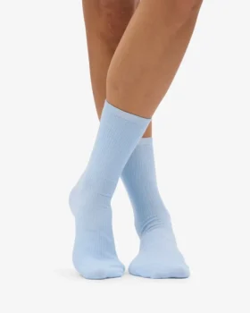 Calcetines Classic Organic para mujer – Azul polar