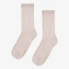 Calcetines Classic Organic para mujer - Blanco marfil