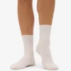 Calcetines Classic Organic para mujer - Blanco marfil