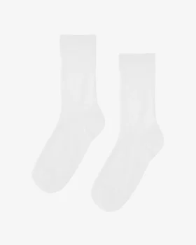 Calcetines Classic Organic para mujer - Blanco óptico