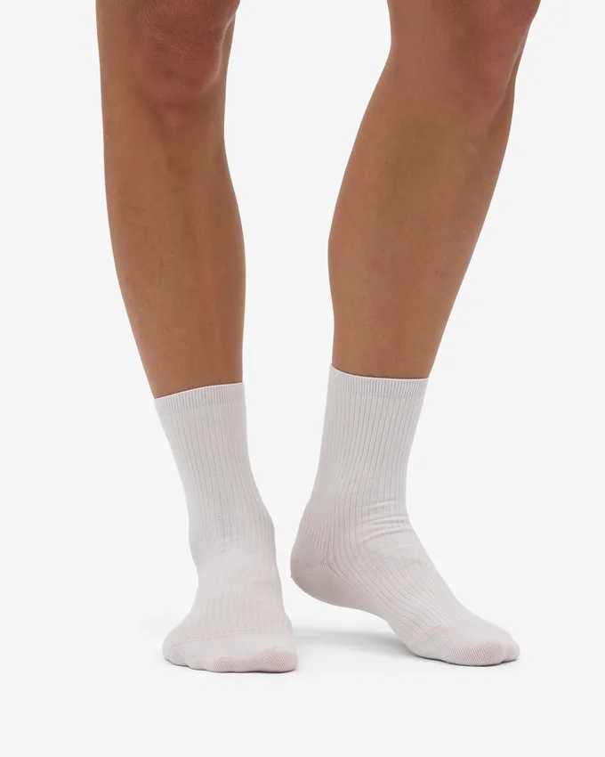 Calcetines Classic Organic para mujer - Blanco óptico