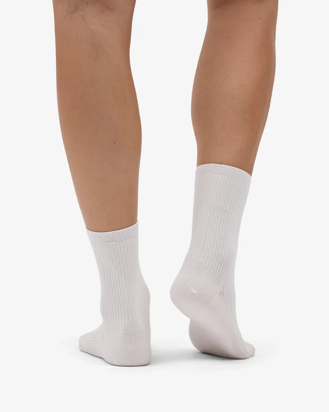 Calcetines Classic Organic para mujer - Blanco óptico