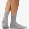 Calcetines Classic Organic para mujer - Gris jaspeado