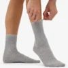Calcetines Classic Organic para mujer - Gris jaspeado
