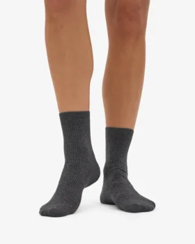 Calcetines Classic Organic para mujer – Gris lava