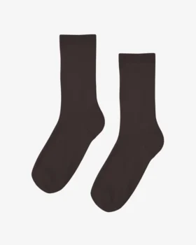 Calcetines Classic Organic para mujer - Marrón café