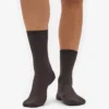 Calcetines Classic Organic para mujer - Marrón café
