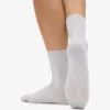Calcetines Classic Organic para mujer - Mezcla de nieve