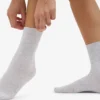Calcetines Classic Organic para mujer - Mezcla de nieve