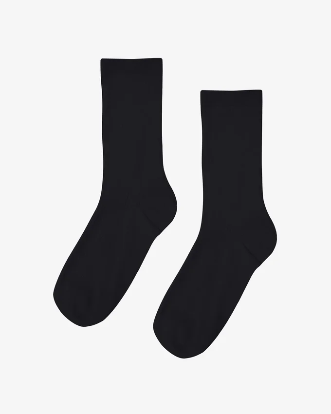 Calcetines Classic Organic para mujer - Negro intenso