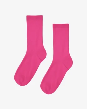 Calcetines Classic Organic para mujer - Rosa chicle