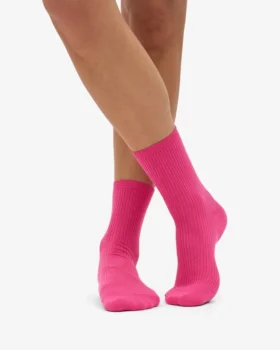 Calcetines Classic Organic para mujer – Rosa chicle