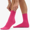 Calcetines Classic Organic para mujer - Rosa chicle